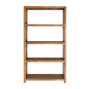 Elm Wood 4-Layer Bookcase | Vical Home Udine