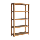 Elm Wood 4-Layer Bookcase | Vical Home Udine