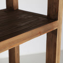 Elm Wood 4-Layer Bookcase | Vical Home Udine