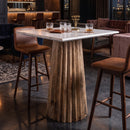 Hospitality furniture - White Square Bar Table - www.oroatrade.com