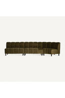 Green Velvet Corner Sofa | Vical Home Shul | Oroatrade.com