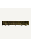 Green Velvet Corner Sofa | Vical Home Shul | Oroatrade.com