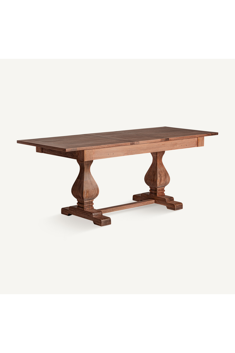 Natural Wooden Extendable Dining Table M | Vical Home Brandet | Oroatrade.com