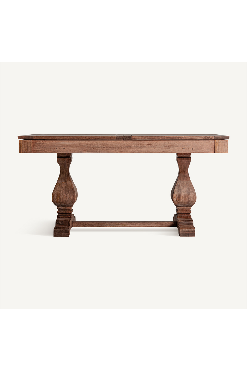 Natural Wooden Extendable Dining Table M | Vical Home Brandet | Oroatrade.com