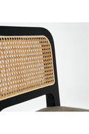 Black Rubber Wood Barstool | Vical Home Madison | Oroatrade.com