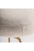 Brass Framed Counter Stool | Vical Home Tresivio | Oroatrade.com