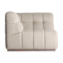 Hospitality furniture - White Square-Tufted Module Sofa - www.oroatrade.com
