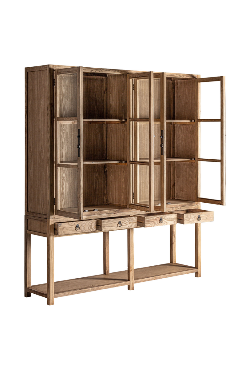 Elm Double Display Cabinet | Vical Home Mawgan | Oroatrade.com