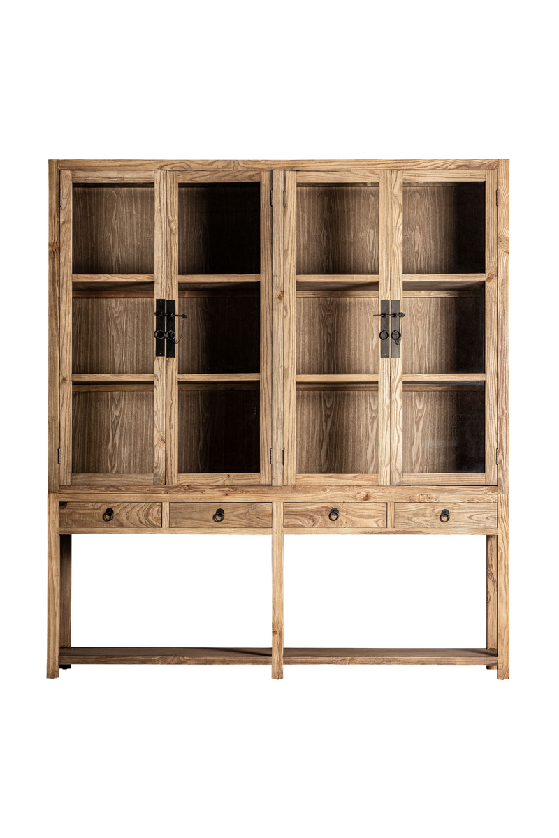 Elm Double Display Cabinet | Vical Home Mawgan | Oroatrade.com