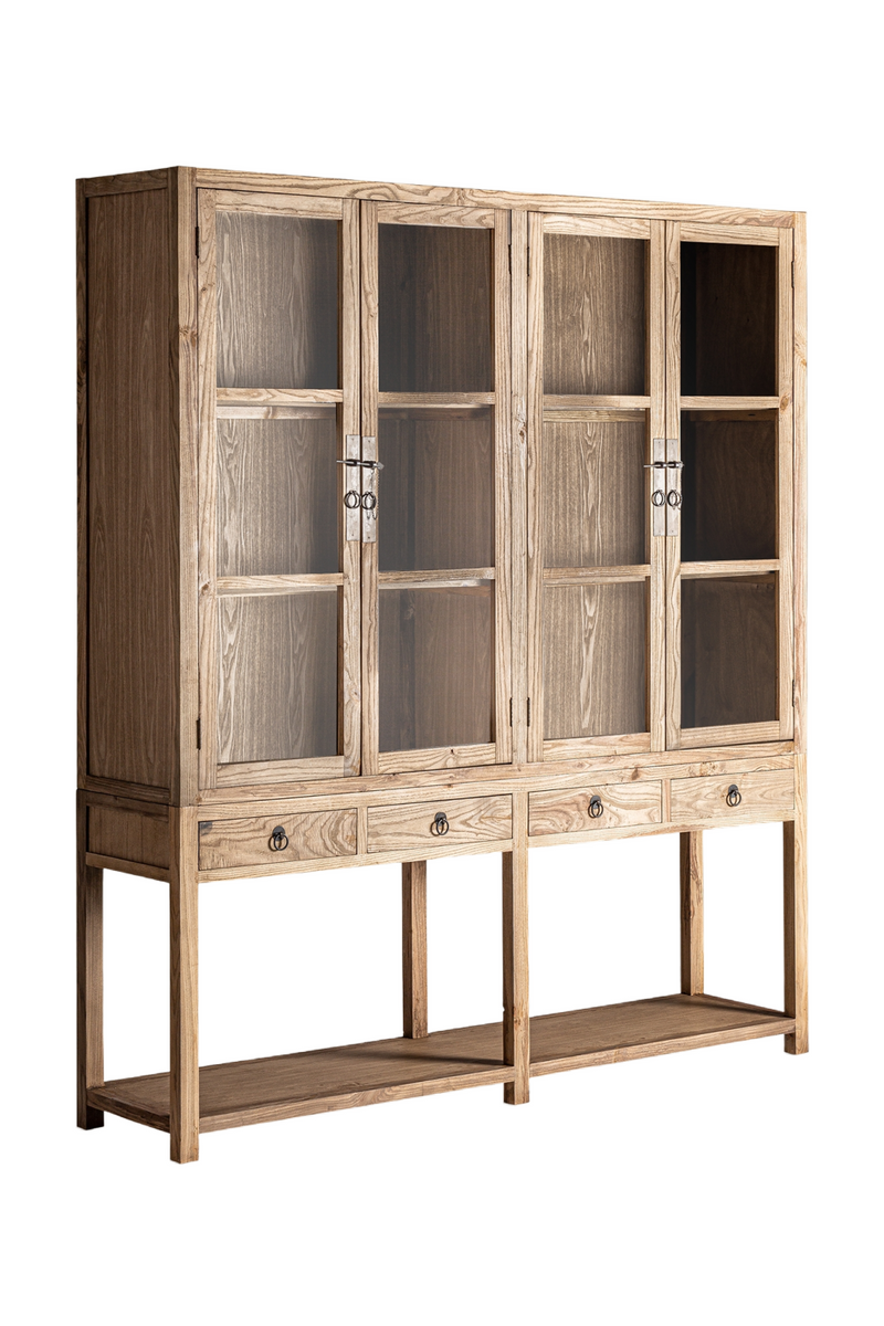 Elm Double Display Cabinet | Vical Home Mawgan | Oroatrade.com