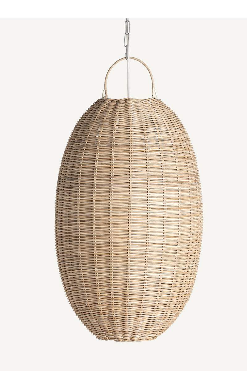 Oval Rattan Hanging Lamp M | Vical Home Tekax | Oroatrade.com