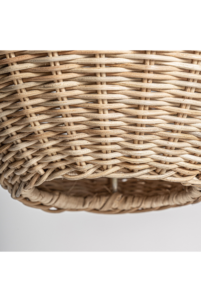 Oval Rattan Hanging Lamp M | Vical Home Tekax | Oroatrade.com