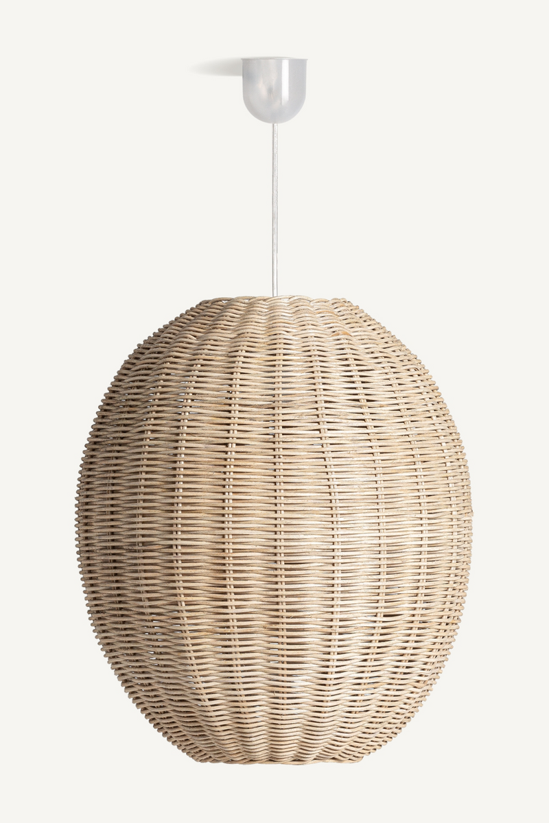 Oval Rattan Hanging Lamp S | Vical Home Tekax | Oroatrade.com