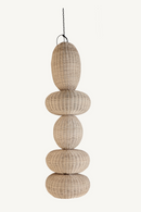 Oval Rattan Hanging Lamp M | Vical Home Tekax