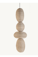 Oval Rattan Hanging Lamp M | Vical Home Tekax