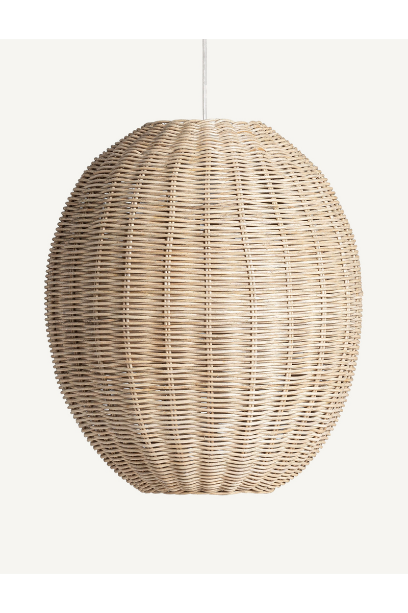 Oval Rattan Hanging Lamp S | Vical Home Tekax | Oroatrade.com