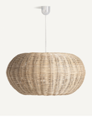 Oval Rattan Hanging Lamp M | Vical Home Tekax