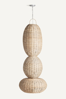 Oval Rattan Hanging Lamp M | Vical Home Tekax