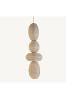 Oval Rattan Hanging Lamp M | Vical Home Tekax