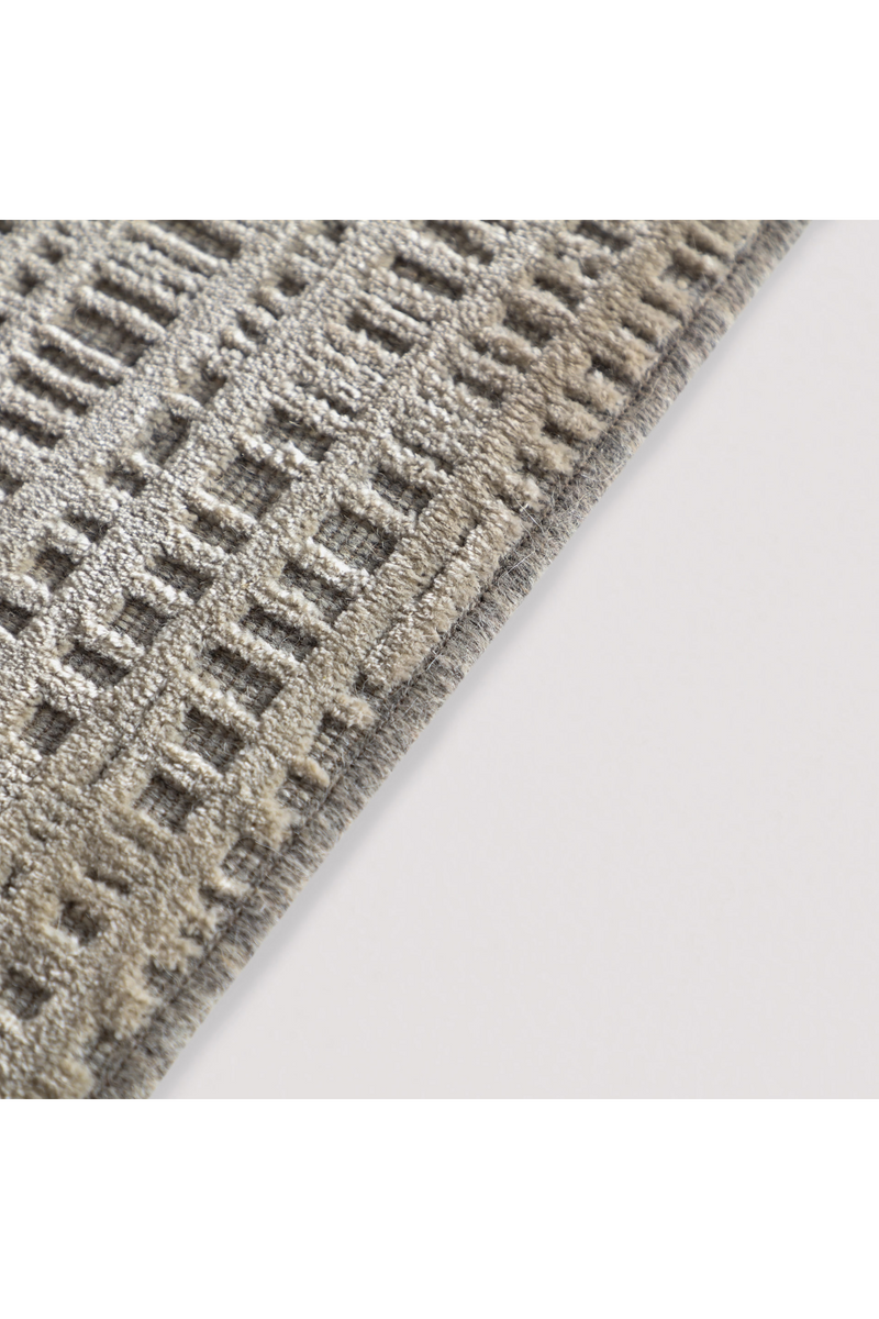 Gray Woven Area Rug 11' x 8' | Vical Home Abantza | Oroatrade.com