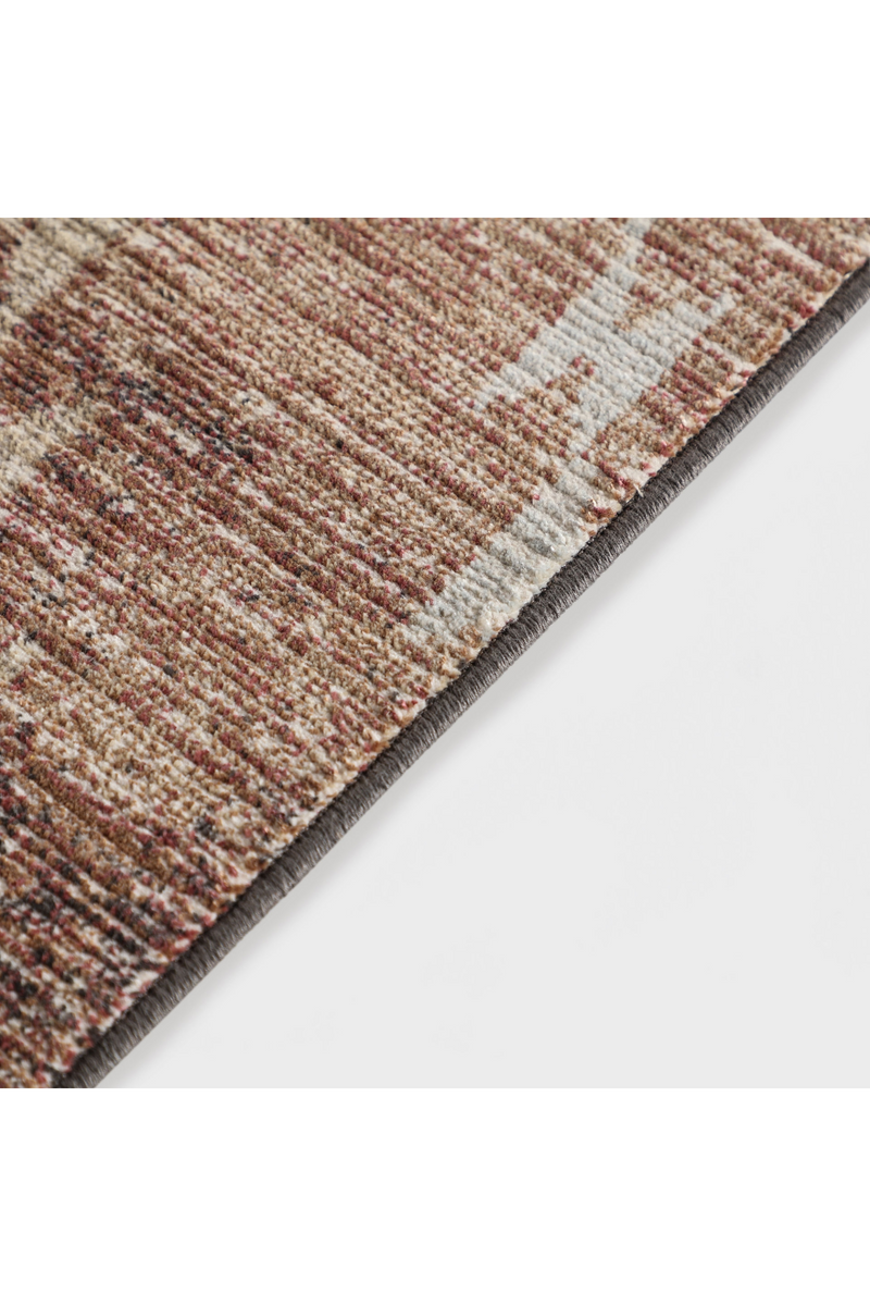 Brown Geometric Print Rug 10' x 6'5" | Vical Home Agate | Oroatrade.com