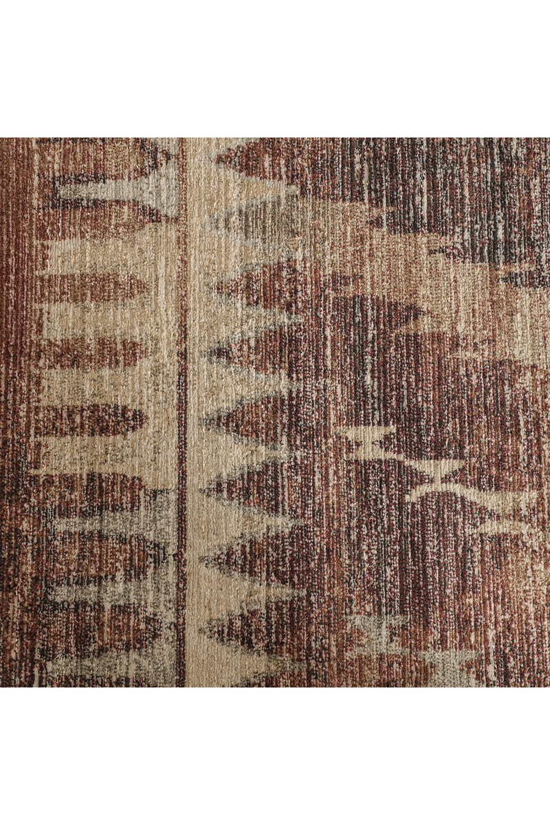 Brown Geometric Print Rug 10' x 6'5" | Vical Home Agate | Oroatrade.com