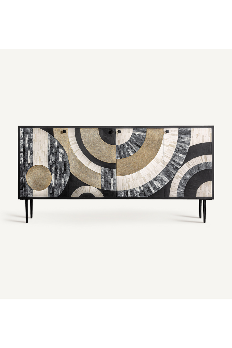 Tricolor Art Deco Sideboard | Vical Home Daru | Oroatrade..com