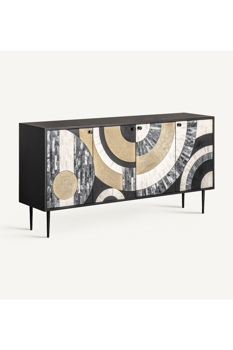 Tricolor Art Deco Sideboard | Vical Home Daru | Oroatrade..com