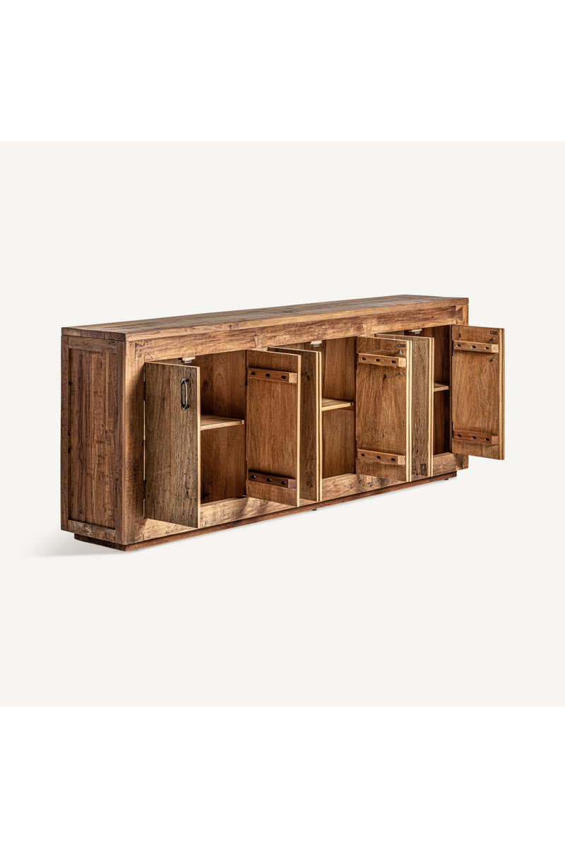 Natural Pine 6-Door Sideboard | Vical Home Backlyn | Oroatrade.com