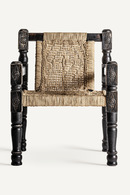 Brown Rope Accent Armchair | Vical Home Backlyn | Oroatrade.com