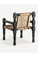 Brown Rope Accent Armchair | Vical Home Backlyn | Oroatrade.com