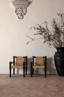 Brown Rope Accent Armchair | Vical Home Backlyn | Oroatrade.com