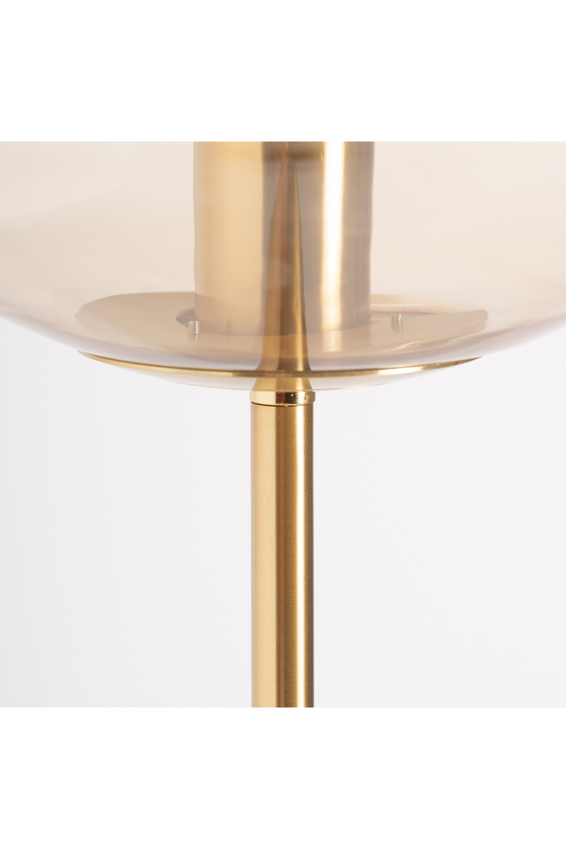 Gold Art Deco Floor Lamp | Vical Home Mel | Oroatrade.com