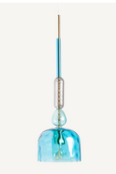 Turquoise Glass Hanging Lamp | Vical Home Micah | Oroatrade.com