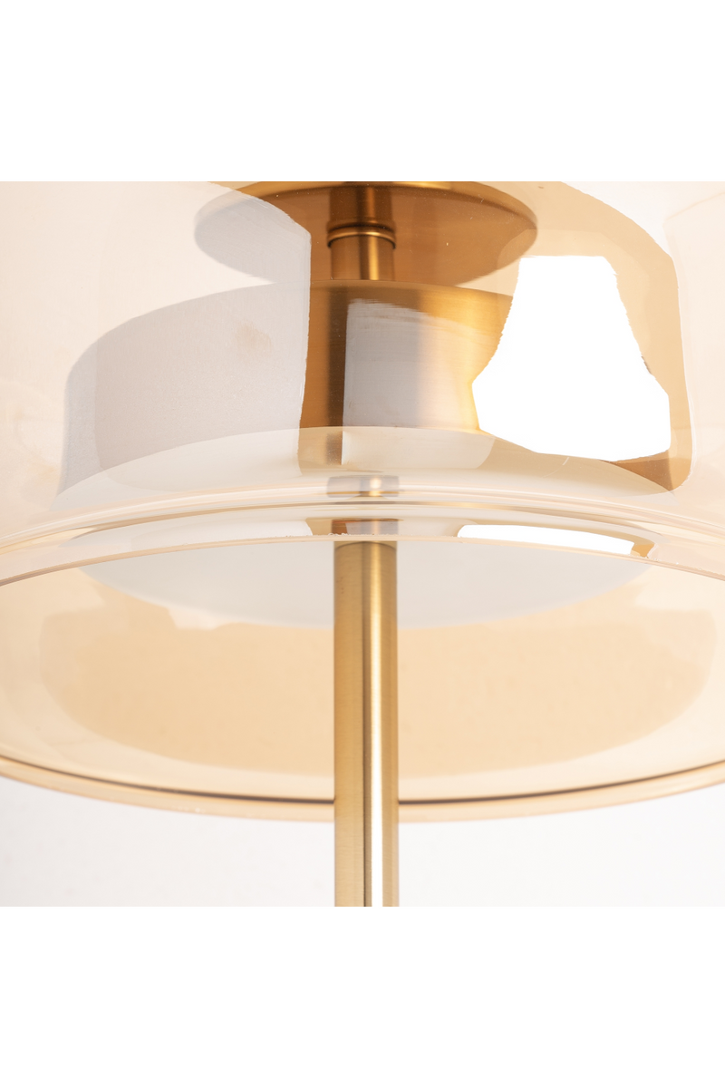 Brown Glass Floor Lamp | Vical Home Leslia | Oroatrade.com