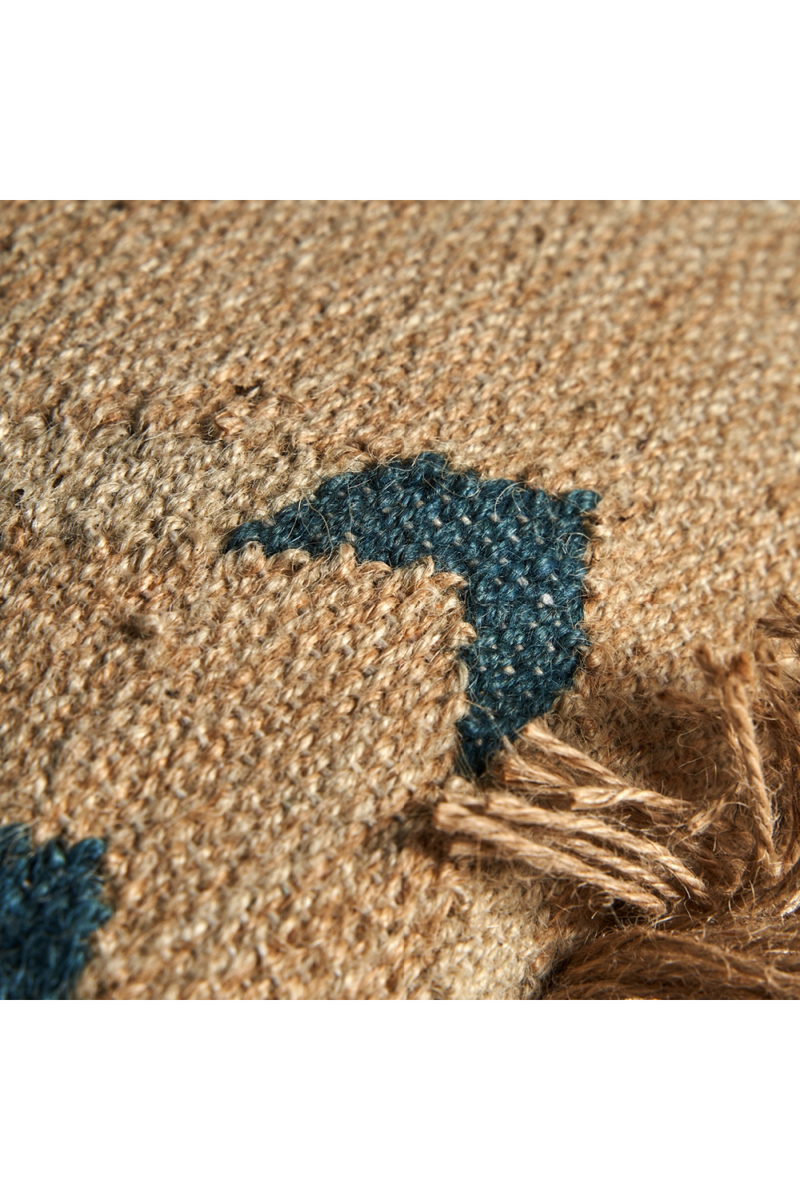 Fringed Jute Kilim Cushion | Vical Home Keith | Oroatrade.com