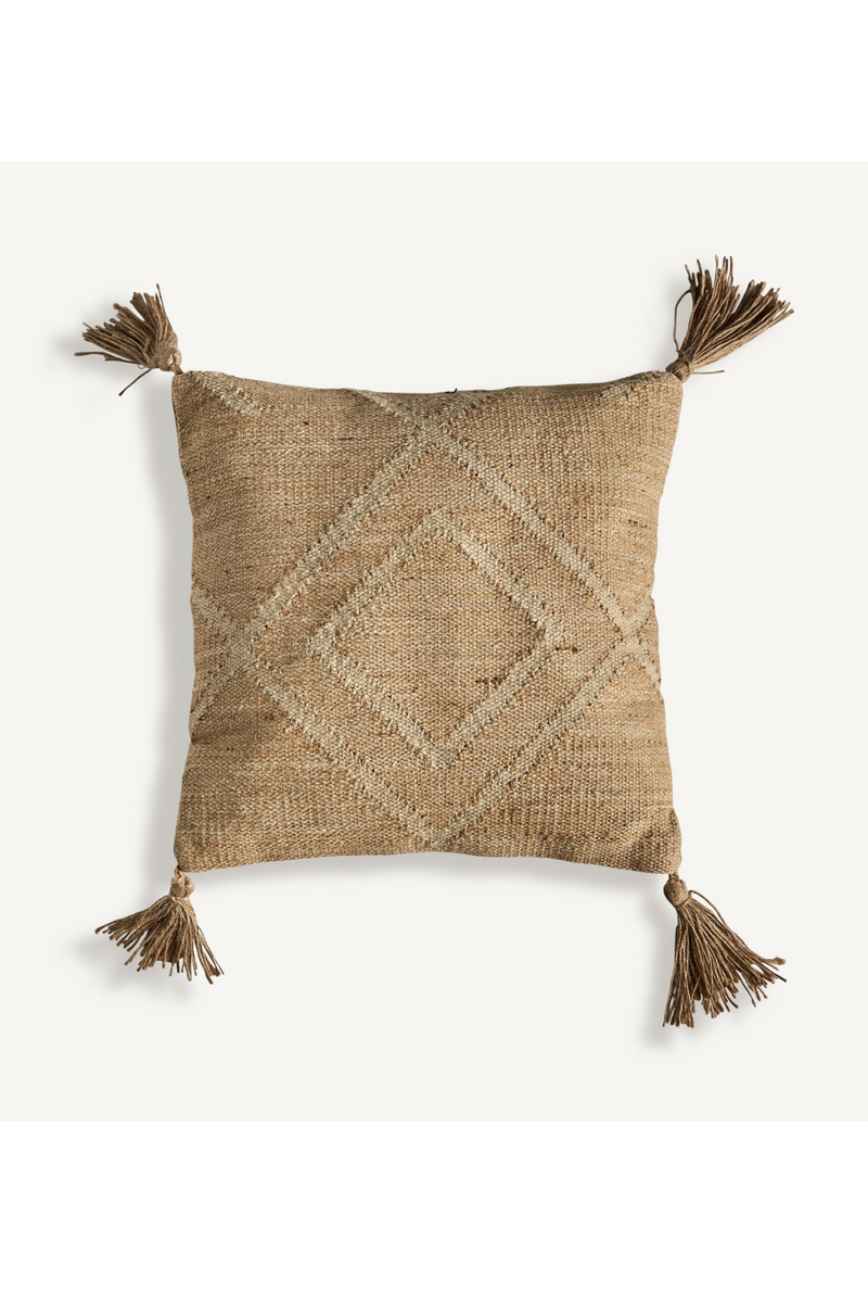 Jute Tassel Cushion | Vical Home Elgin | Oroatrade.com