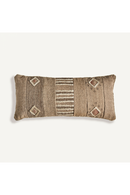 Brown Jute Rectangular Cushion | Vical Home Elgen | Oroatrade.com