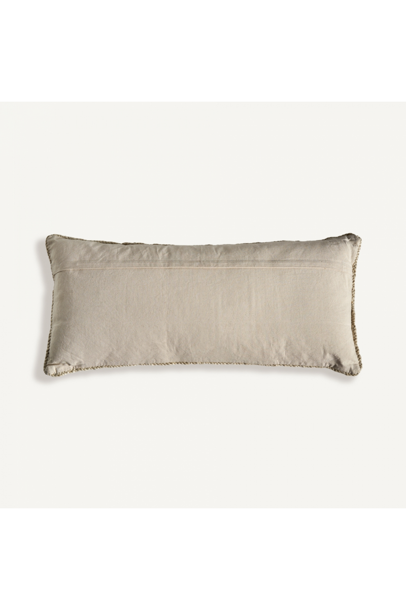 Brown Jute Rectangular Cushion | Vical Home Elgen | Oroatrade.com