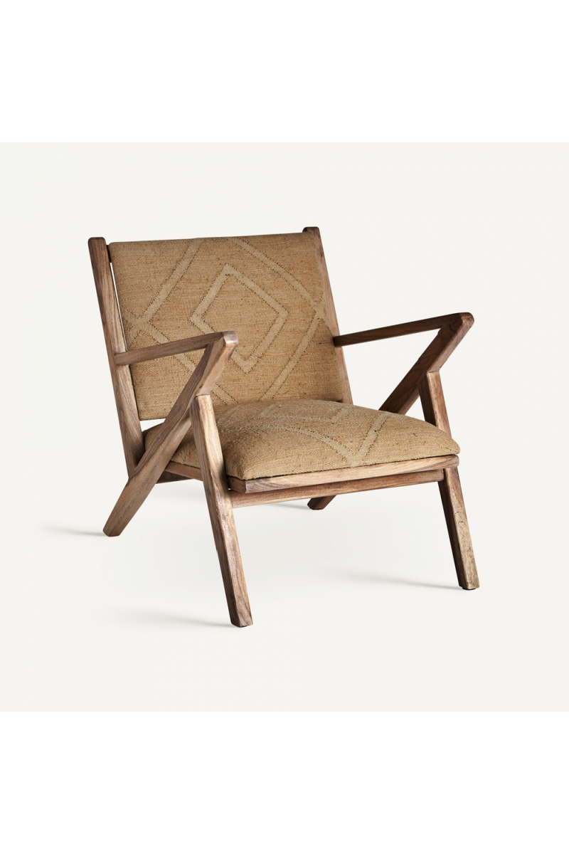 Brown Jute Armchair | Vical Home Elgin | Oroatrade.com