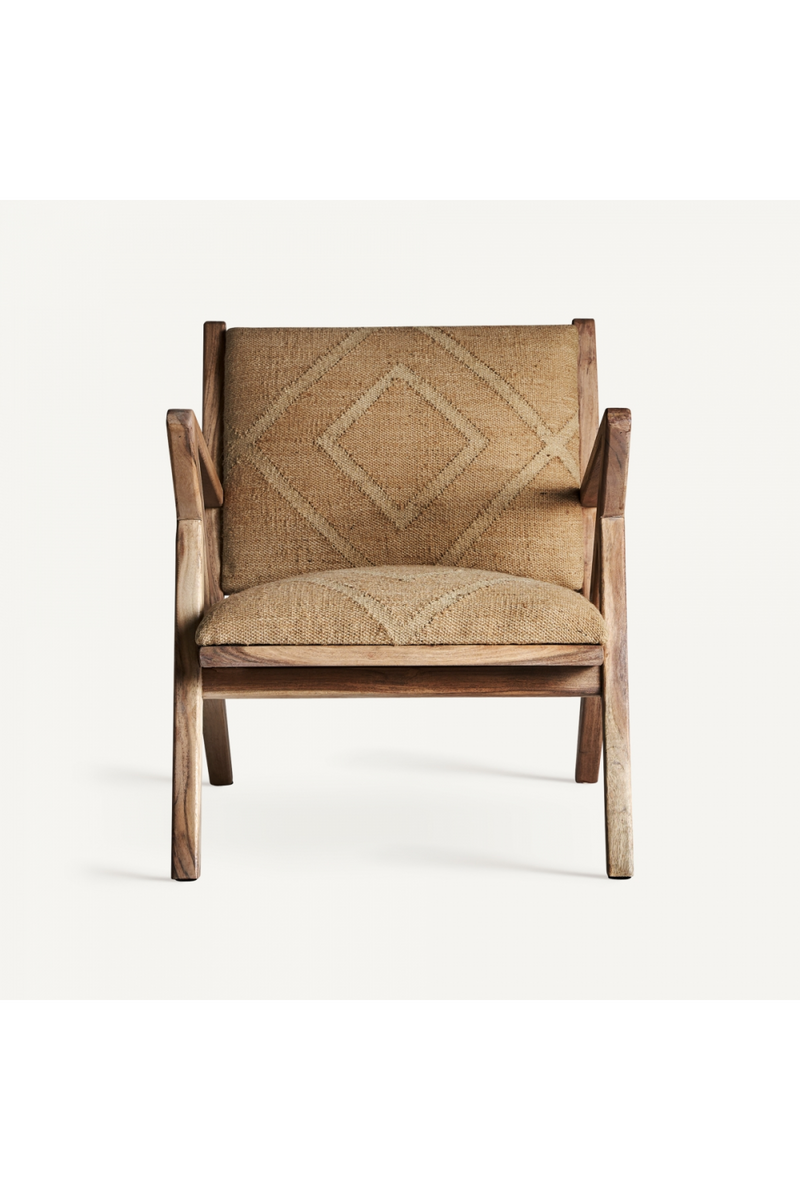 Brown Jute Armchair | Vical Home Elgin | Oroatrade.com