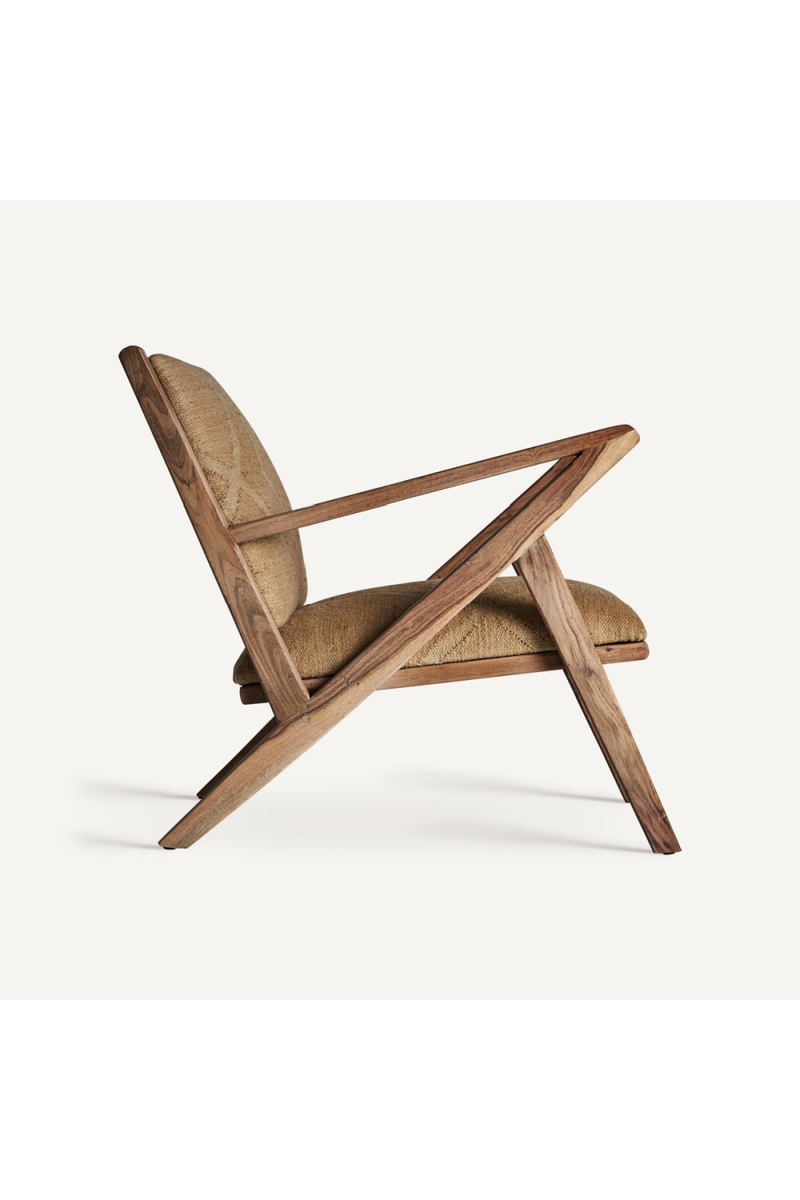 Brown Jute Armchair | Vical Home Elgin | Oroatrade.com