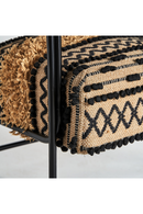 Patterned Jute Accent Armchair | Vical Home Keith | Oroatrade.com