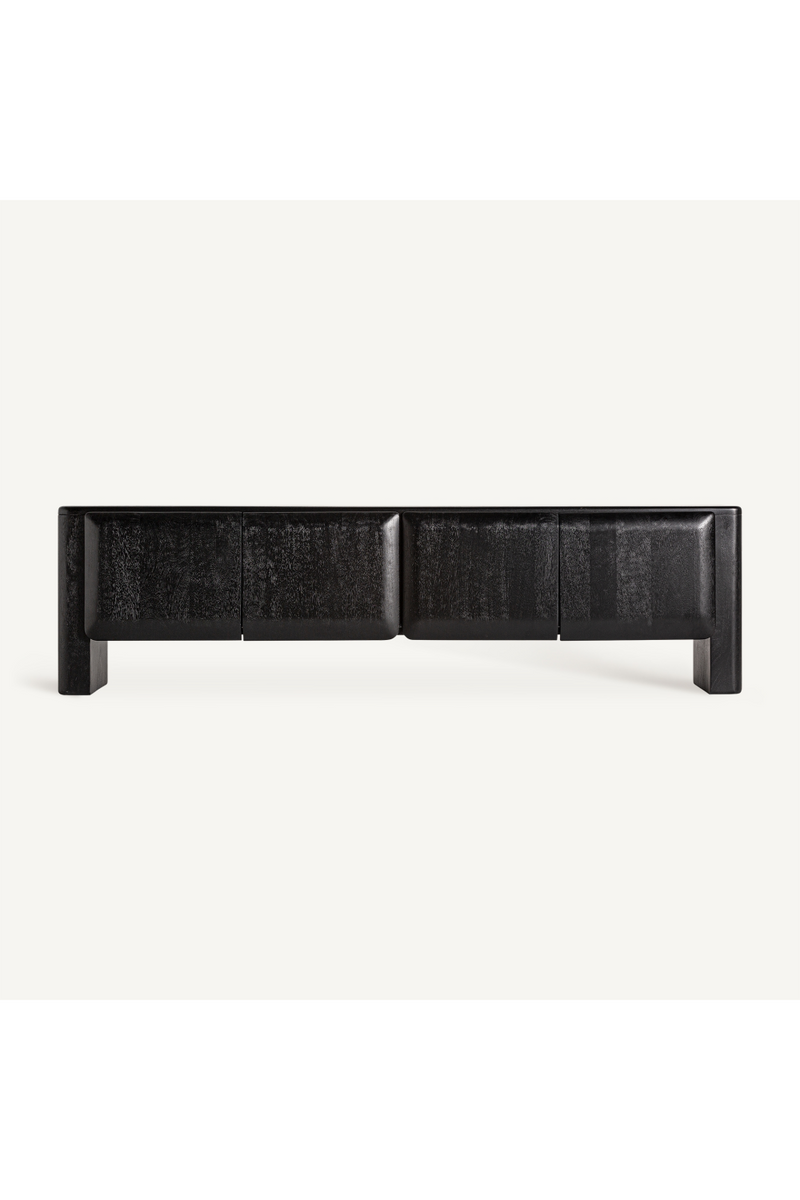 Black 4-Door Media Unit | Vical Home Norfolk | Oroatrade.com