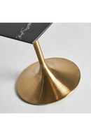 Gold Pedestal Counter Table | Vical Home Ullaland | Oroatrade.com