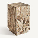 Beige Marble Side Table | Vical Home Grov