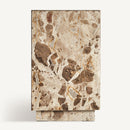 Beige Marble Side Table | Vical Home Grov