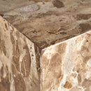 Beige Marble Side Table | Vical Home Grov