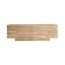 Hospitality furniture - Beige Marble Coffee Table - www.oroatrade.com