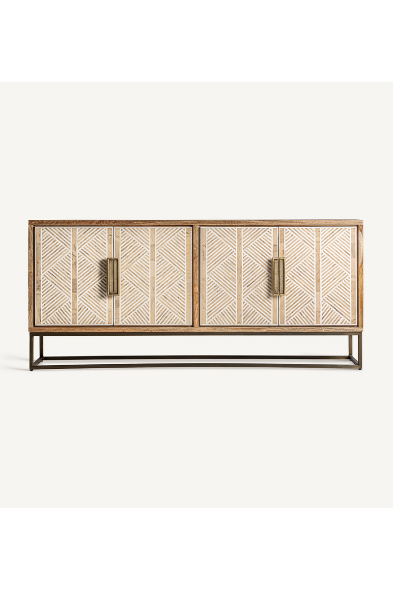 White Line Pattern Sideboard | Vical Home Laugna | Oroatrade.com